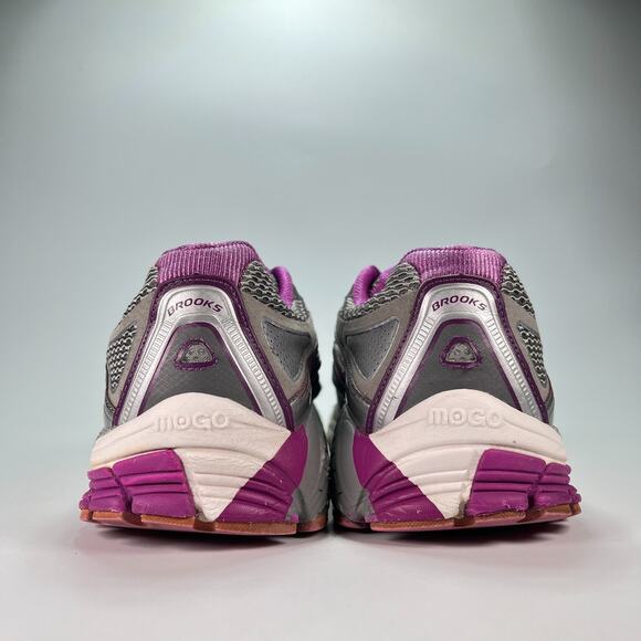 Brooks Ariel Wide Gray Purple Athletic Running Shoes 1201642E085 Women's Size 10 - Picture 5 of 10